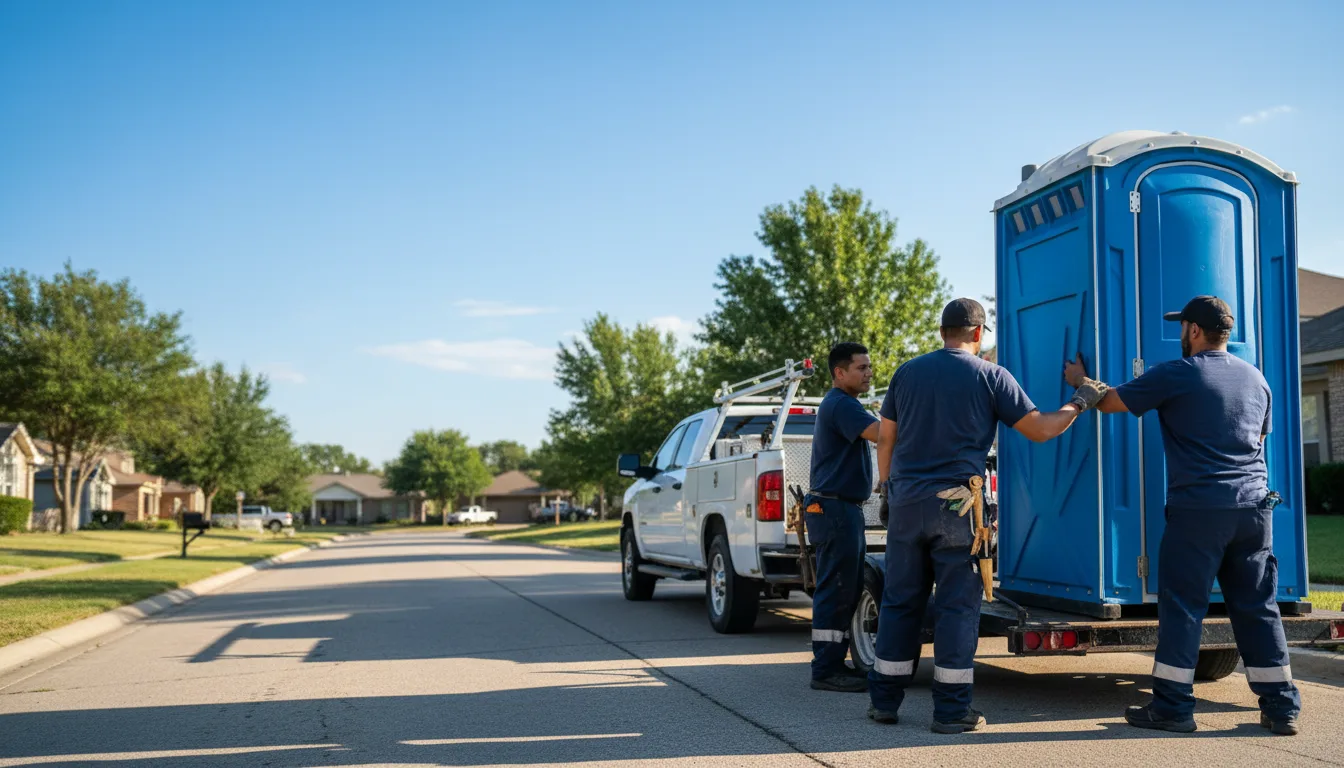 Portable Toilet Rental in California near me